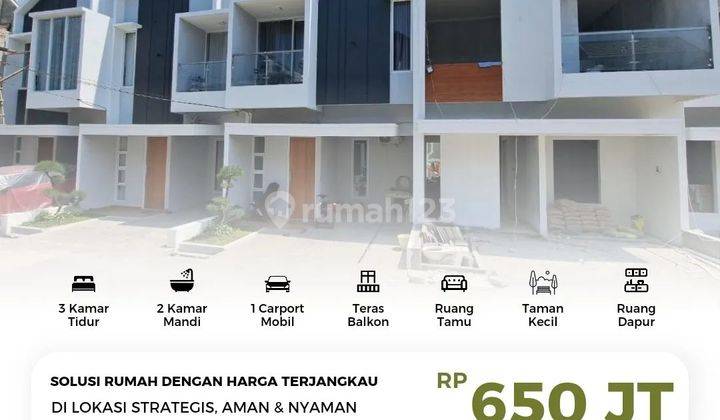 Dijual Rumah Di Ceger Taman Mini Jakarta Timur Dekat Stasiun LRT  1