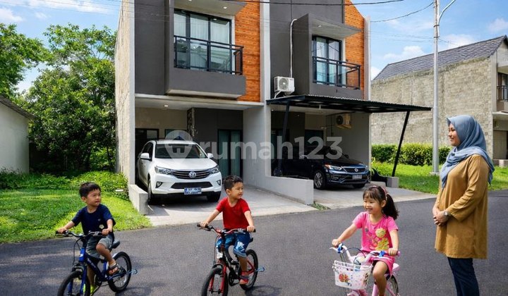 Rumah Siap Huni Dalam Cluster Dekat Stasiun LRT Cibubur Jakarta Timur 2