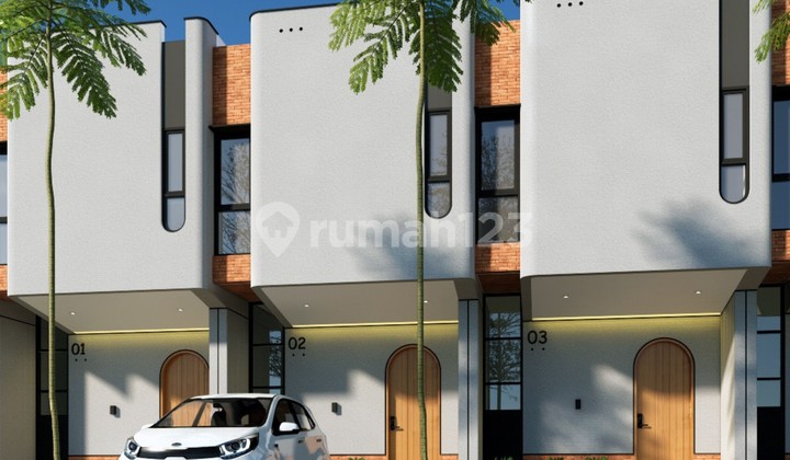 Rumah Estetik Modern Di Ciracas Jakarta Timur Dekat Jalan Raya Bogor Dan Stasiun Lrt 