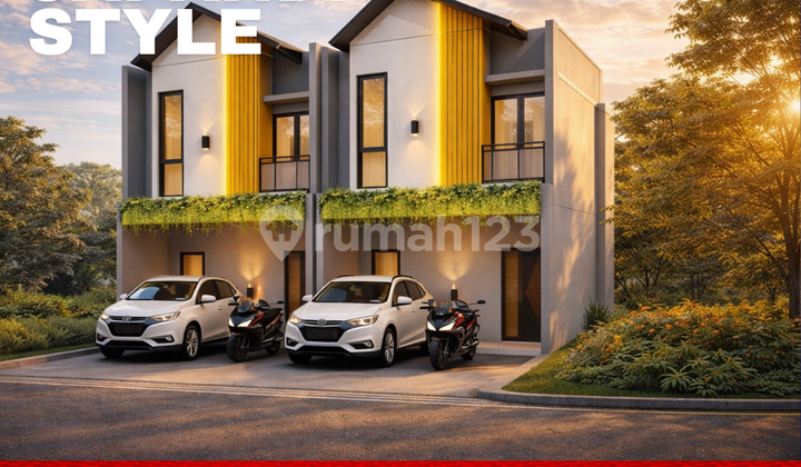 Rumah Scandinavian Luas dan Strategis Dekat Rawamangun Jakarta Timur 2