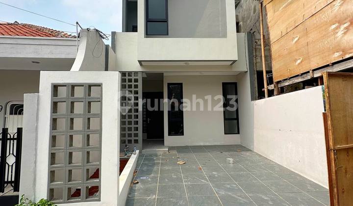 Rumah Siap Huni Minimalis Open Space Di Kayu Putih Pulogadung Jakarta Dekat Rawamangun Dan Stasiun Lrt