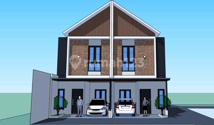 Rumah Scandinavian Strategis Dengan Harga Ramah Dikantong Dekat Pondok Gede Lubang Buaya Jakarta Timur