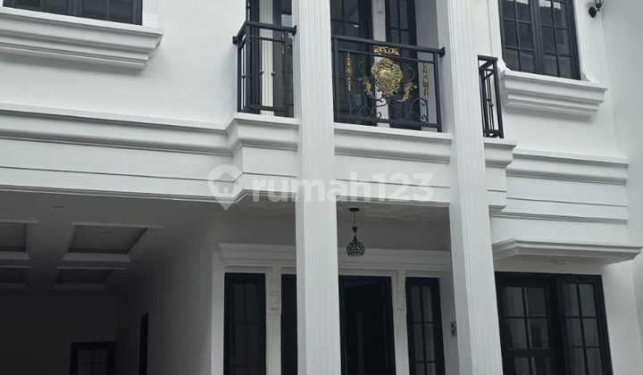 American Classic 2-Story House with Rooftop on New Land in Beji, Depok 2