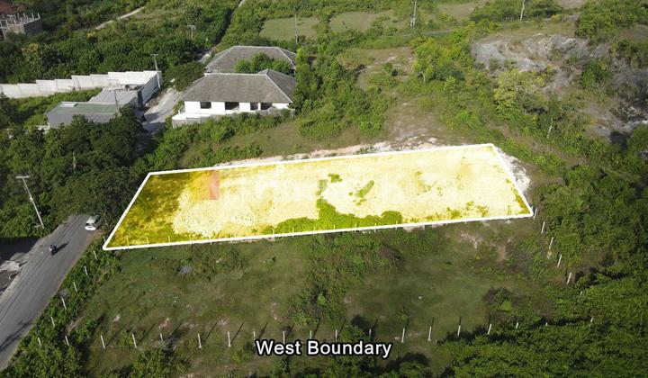 Land for Sale with Ocean View Near GWK, Square Shape and AFFORDABLE Price