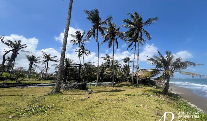 FREEHOLD ABSOLUTE BEACHFRONT LAND WITH SUNSET VIEW IN CEMAGI, BALI
