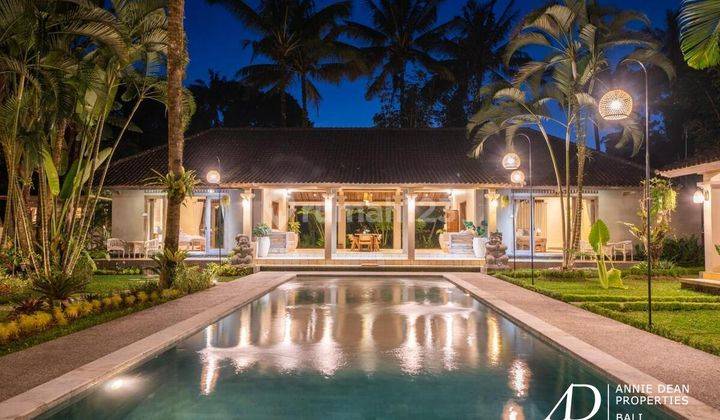 Freehold 7 Bedroom Villa Surrounded By Nature In Ubud 1