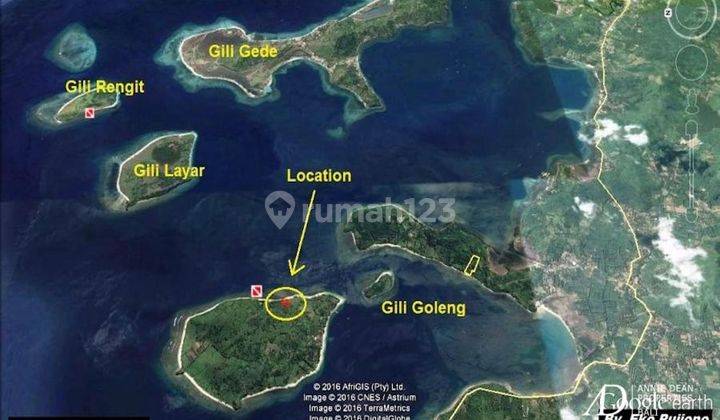 Freehold Beachfront Land In Gili Asahan Lombok Barat 1