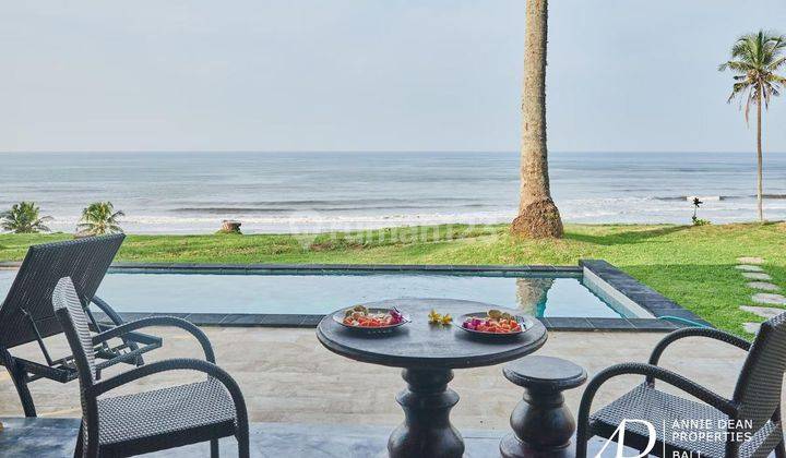 Leasehold Two Bedroom Beachfront Villa In Tabanan 1