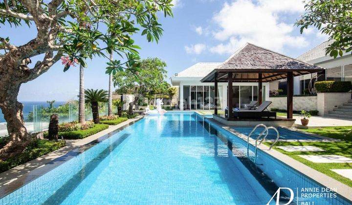 Freehold Ocean Views Modern Contemporary Villa In Pandawa 1