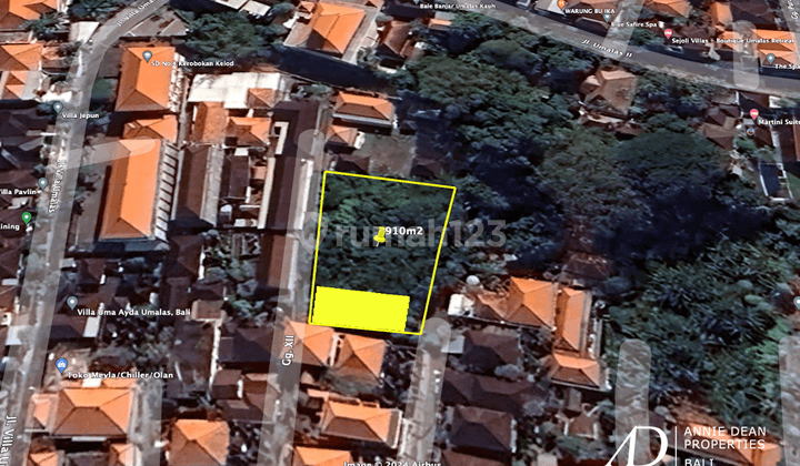 Freehold Leasehold Land In Umalas Near Nook Cafe  1