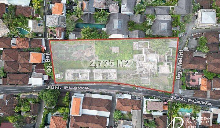 FREEHOLD LAND ON MAIN PLAWA SEMINYAK (27.35 ARE) 1