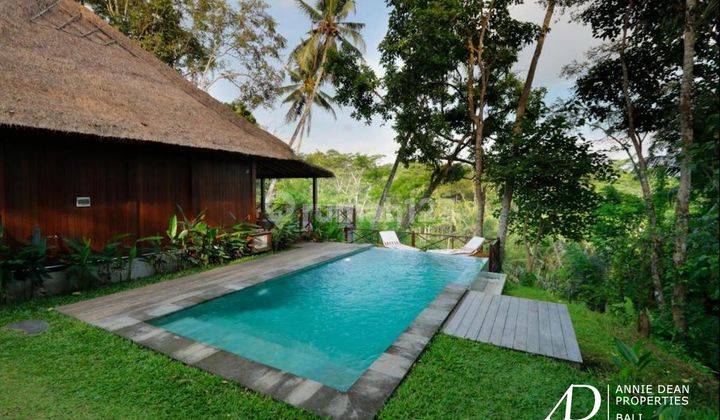 Leasehold 3 BED River And Valley Views Villa In Ubud 1