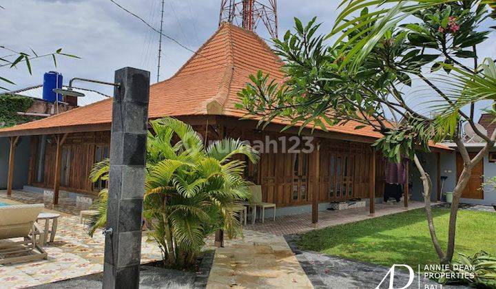  Freehold Land With Existing Joglo syle Home In Seminyak 520 M2  1