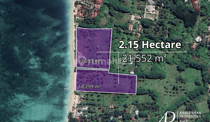 FREEHOLD A STUNNING BEACHFRONT IN GILI AIR (2.15 HA) 2