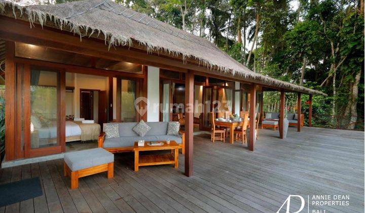 Leasehold 3 BED River And Valley Views Villa In Ubud 2