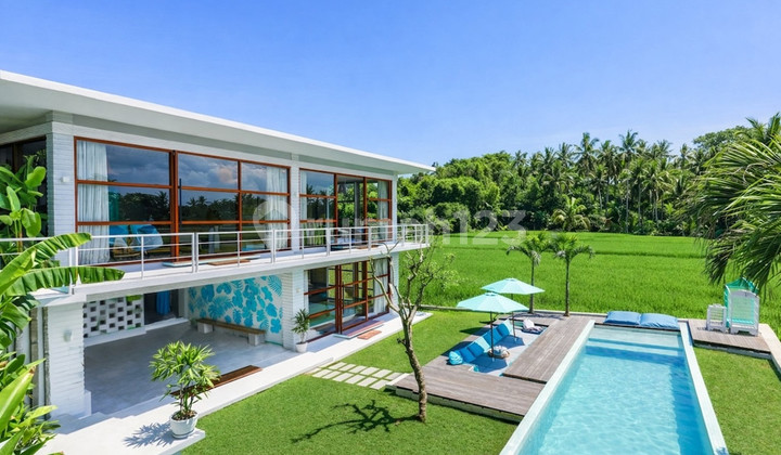 Leasehold | Luxury 5-Bedroom Villa With Rice Field Views - Tanah Lot