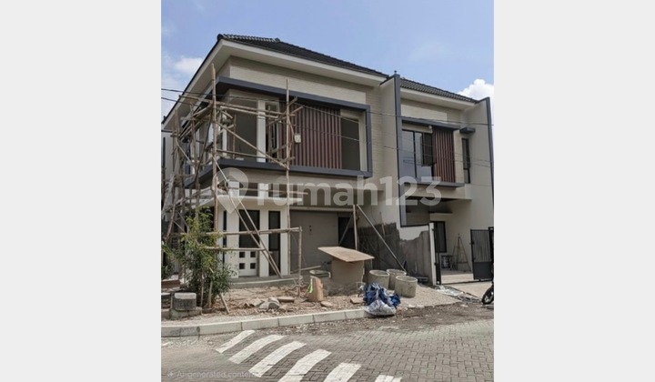 Rumah Hook 2 Lantai Baru Di Klampis Wisma Mukti Row 4 Mobil Rumah Hook 2 Lantai Baru Di Klampis Wisma Mukti Row 4 Mobil