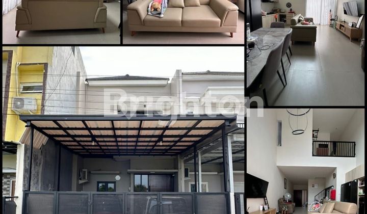 Rumah 2 lantai Minimalis Modern Bonus Furnish lengkap di Daerah Gunung Anyar sekitar wiguna dan Amesta  2