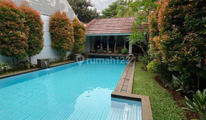 Rumah Bagus dgn Pool, Siap Huni Lokasi dlm cluster Mandar, Bintaro, Sektor 3 1