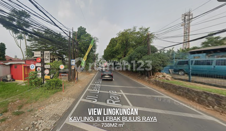 Commercial Land 738 M2 Near MRT Lebak Bulus | Competitive Price in Central Area