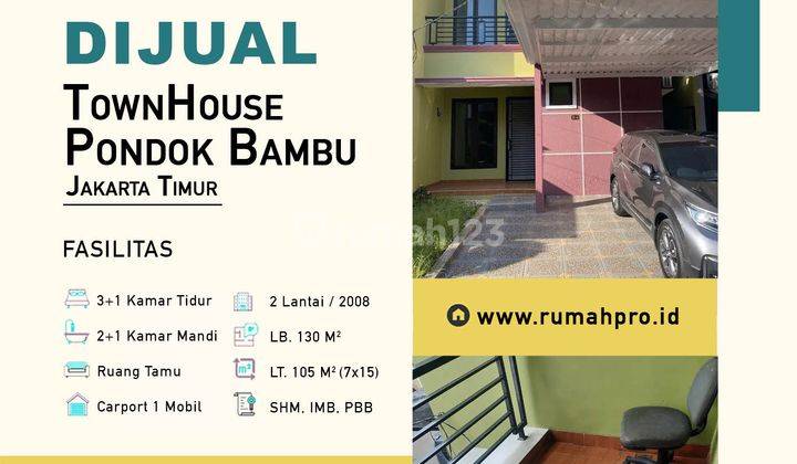 Rumah di Pondok Bambu Duren Sawit Jakarta Timur 1