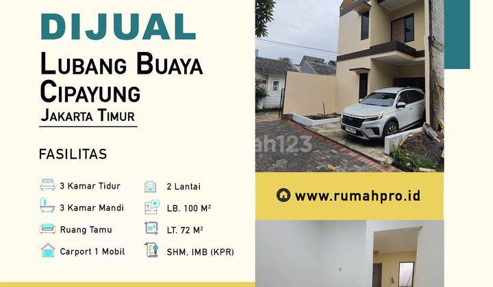 Rumah Baru Siap Huni di Jl. Lubang Buaya, Jakarta Timur 2