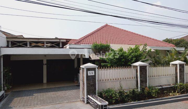 Rumah Hook di Jatiwaringin Jakarta Timur 550 M2 Komplek Tni Au 1