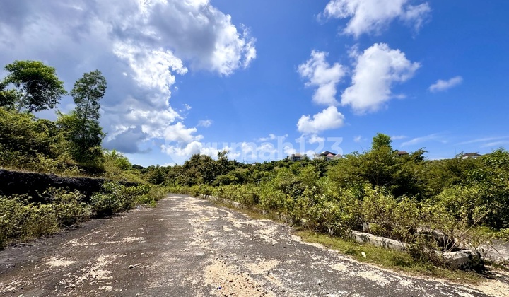 Buc Tanah Zona Kuning 600 Mtr Ke Gwk Jimbaran Cocok Utk Komplek Villa