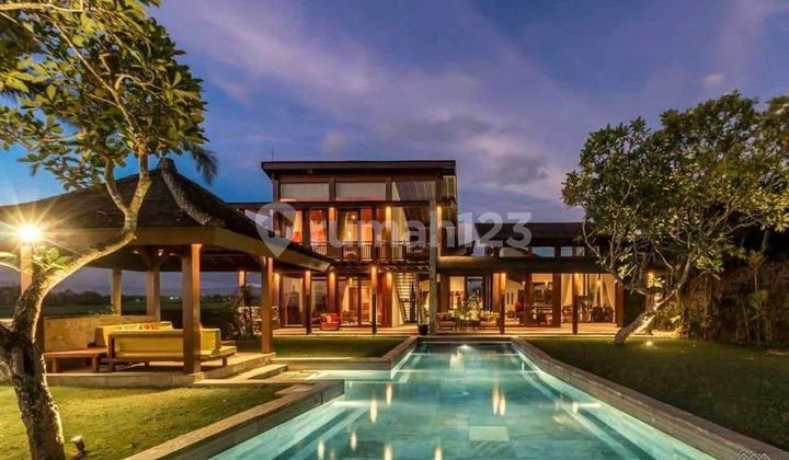 Exquisite Rice Field & Ocean Sea View Villas In Beraban Beach Tabanan