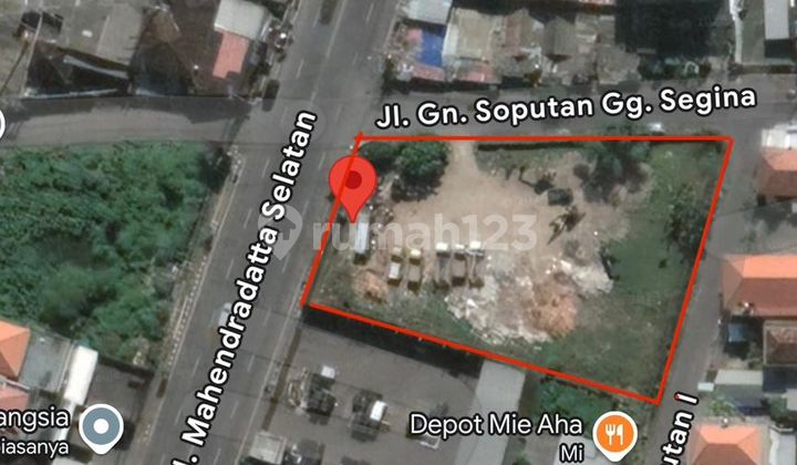 Tanah Murah Jln Utama Mahendradata Selatan Dekat Tsm Mall & Seminyak