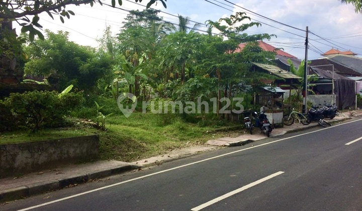 Tanah Komersil Jl Raya Sanggingan Ubud Dekat Museum Neka