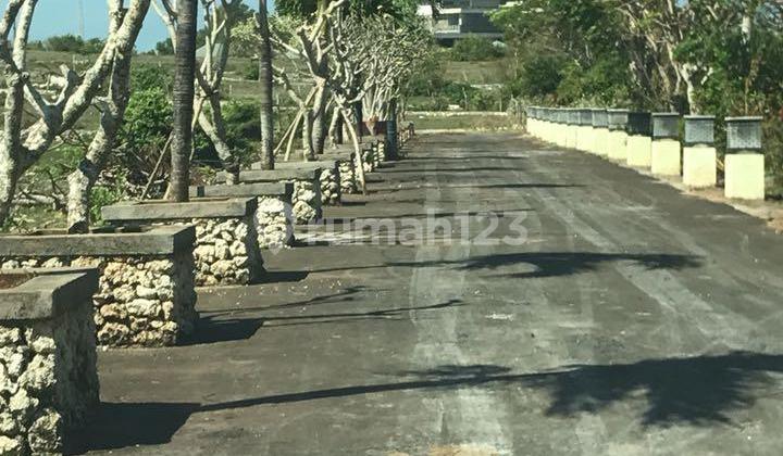 Tanah Main Road Pantai Melasti Ungasan Jln Kaki ke Pantai Kuta Selatan