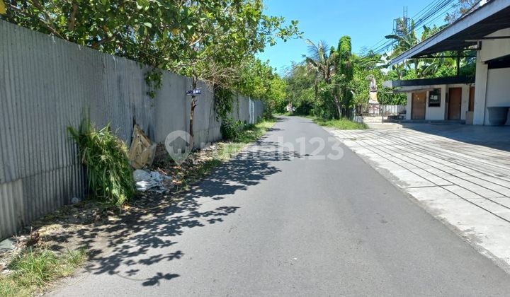 Tanah Komersil Di Area Dewi Sri Kuta Posisi Hook