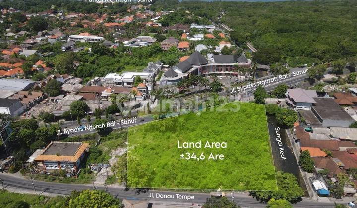 Land on Main Road Ngurah Rai Bypass Sanur Business Area