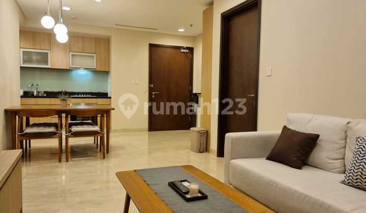 Sewa Apartemen Setiabudi Sky Garden 2 Bedroom Lantai Tengah Furnished 2