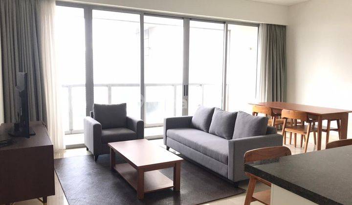 Sewa Apartemen Anandamaya Residence 2 Bedroom Lantai Sedang Furnished 1