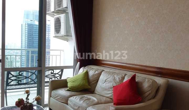 Untuk Disewa Apartemen Denpasar Residence 2 Kamar Tidur Lantai Tinggi Furnished