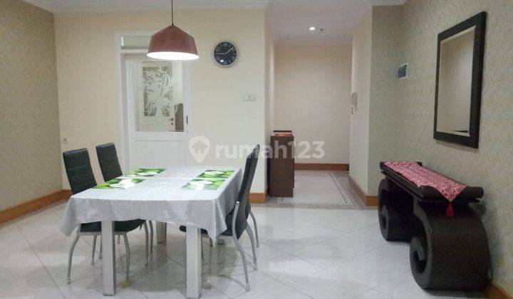 Sewa Apartemen Grand Permata 3 Bedroom Lantai Tinggi Furnished 2