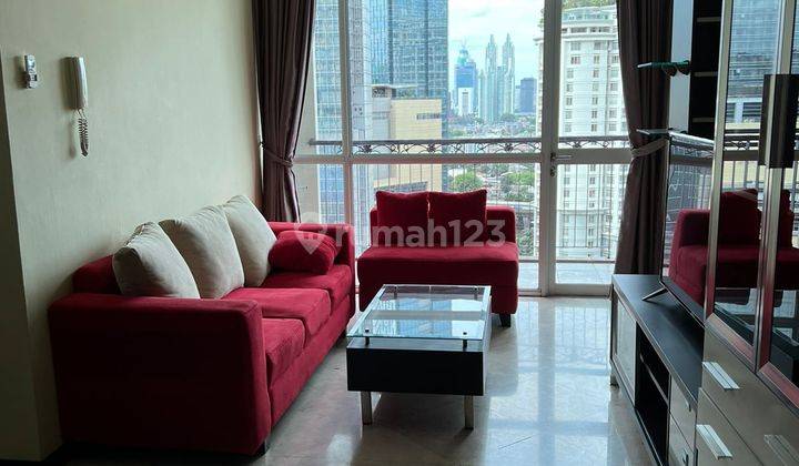 Sewa Apartemen Bellagio Residence 3 Bedroom Lantai Sedang Furnished 1