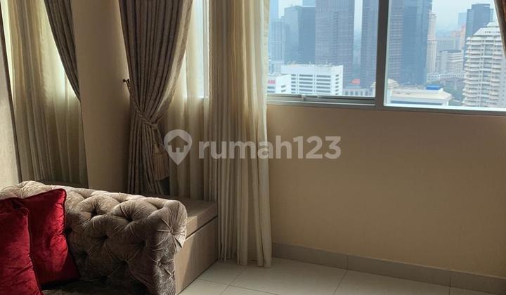 For Rent Apartment Sahid Sudirman 2 Bedrooms High Floor Furnished