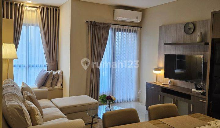 Sewa Apartemen Tamansari Semanggi 2 Bedroom Lantai Tengah Furnished 2