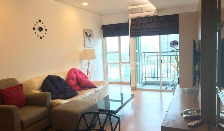 For Rent Apartment Thamrin Residence 2 Bedrooms High Floor Furnished 1