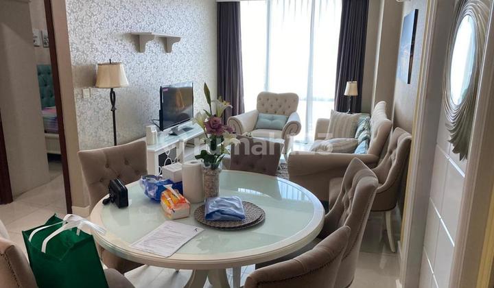 Sewa Apartemen Denpasar Residences 2 Bedroom Lantai Tinggi Furnished