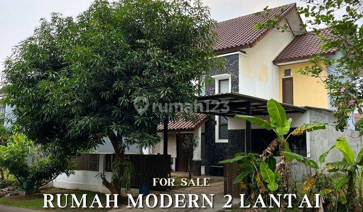 rumah minimalis modern 2 lantai siap huni 1