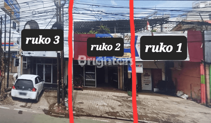 Ruko/kios 1 lantai strategis di pinggir jalan Dewi Sartika - Jakarta Timur 2