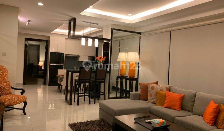 For Sale Apartment Kemang Mansion 2 Bedrooms High Floor Furnished 1