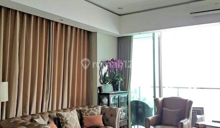 Dijual Apartemen Kemang Village 3 Bedroom Lantai Tinggi Semi Furnished 1