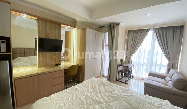 For Rent Apartment Menteng Park Studio Type Low Floor Furnished 2