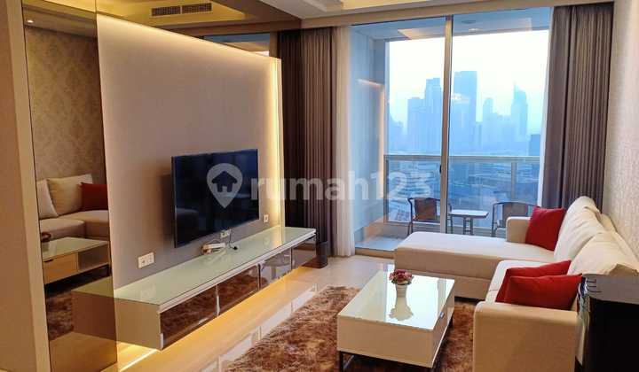 Sewa Apartemen The Elements 2 Bedroom Lantai Tinggi Furnished