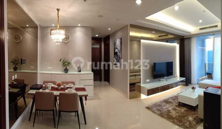 Sewa Apartemen The Elements 2 Bedroom Lantai Tinggi Furnished 2